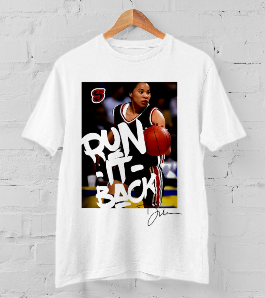 Run It Back Nykesha Sales Connecticut Huskies Basketball Player Action T-Shirt