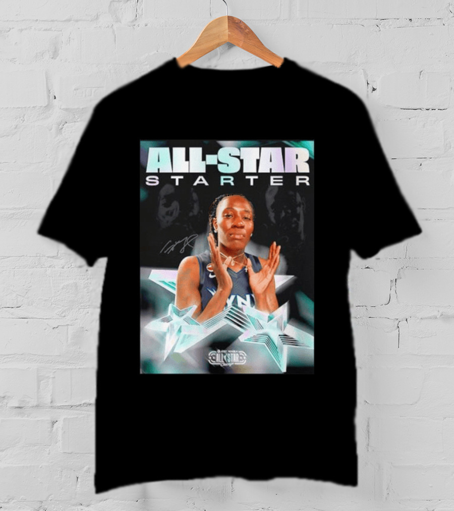 WNBA Minnesota Lynx All Star Starter Basketball Player T-Shirt