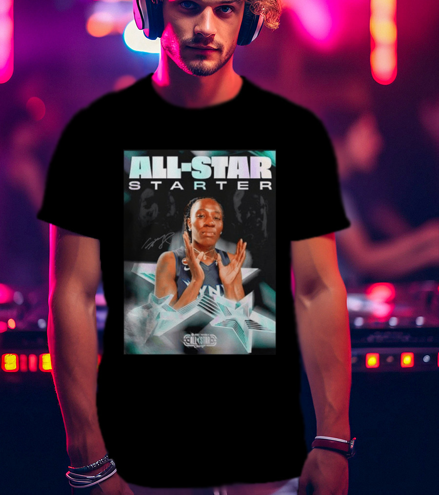WNBA Minnesota Lynx All Star Starter Basketball Player T-Shirt