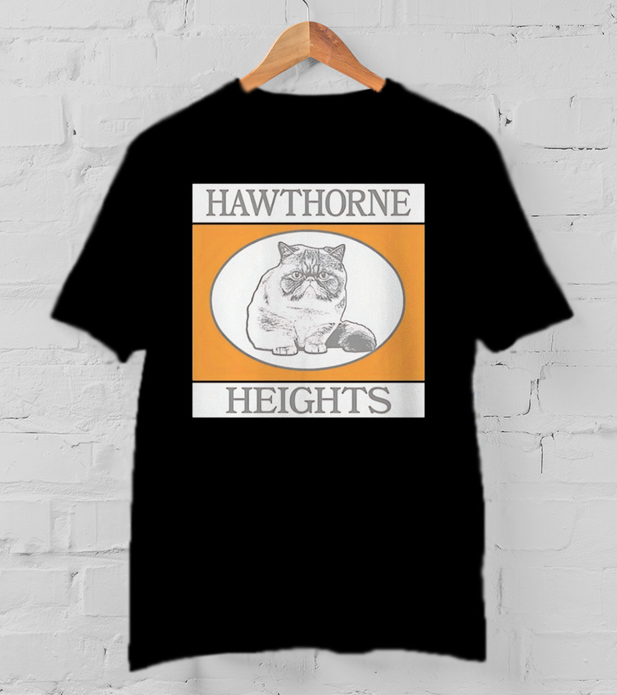 Hawthorne Heights Victorious Kitty Emo Band Feline T-Shirt