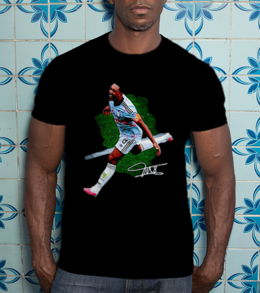Youri Tielemans Belgium National Football Player Running Celebration T-Shirt