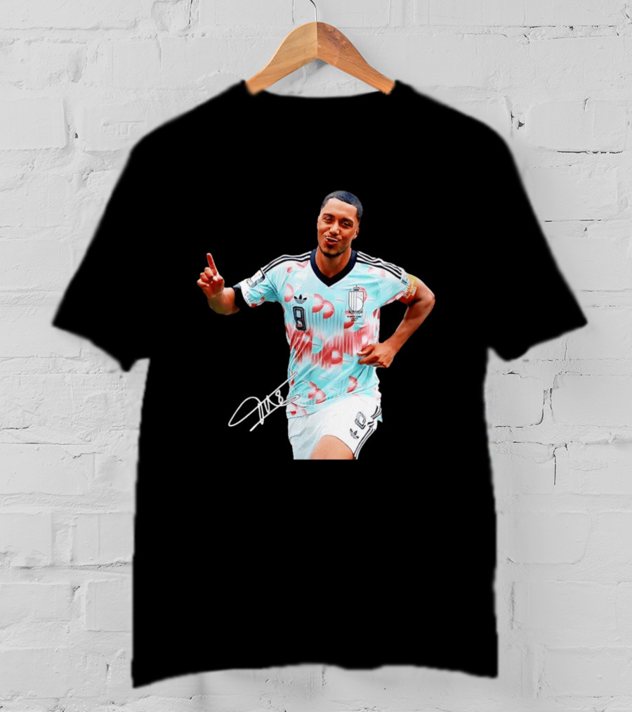 Youri Tielemans Belgium National Football Adidas Number 8 T-Shirt