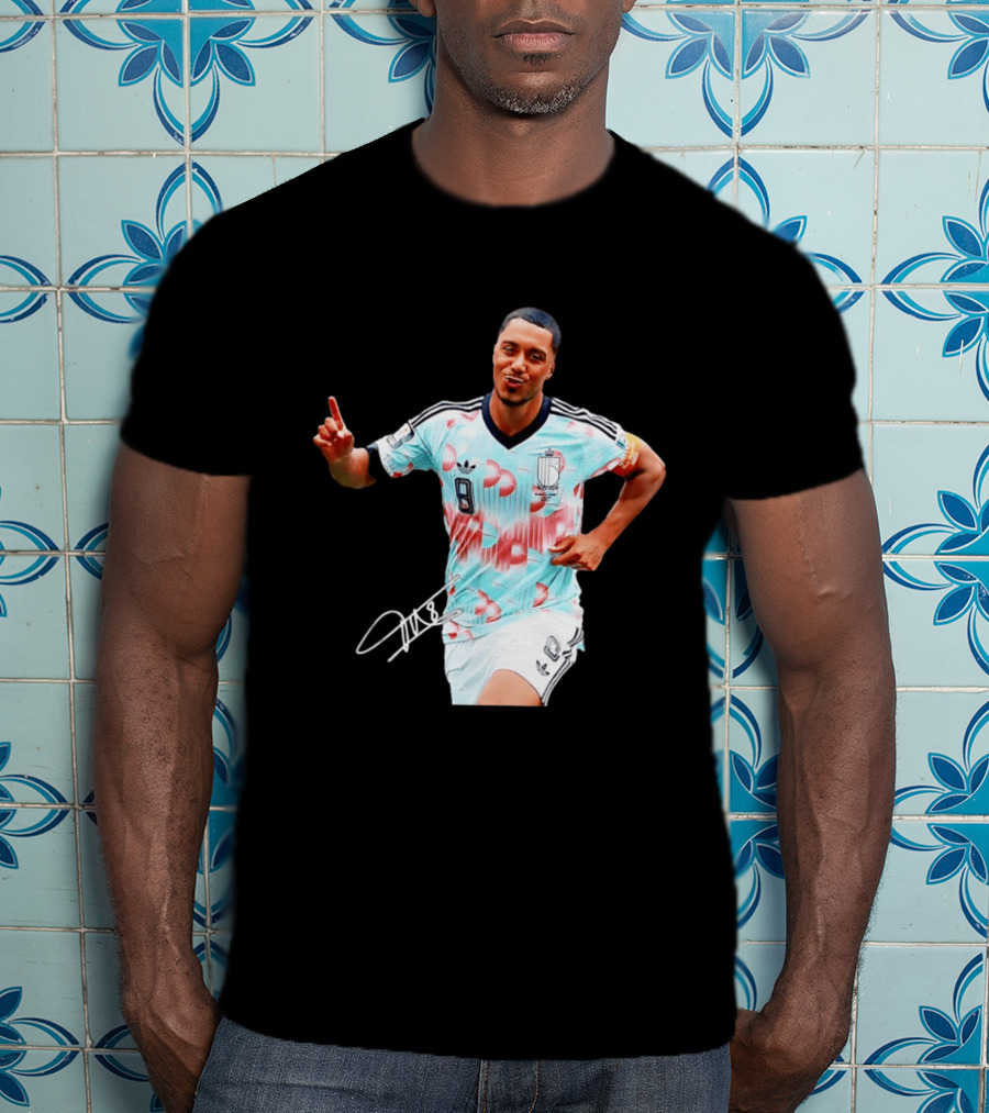 Youri Tielemans Belgium National Football Adidas Number 8 T-Shirt
