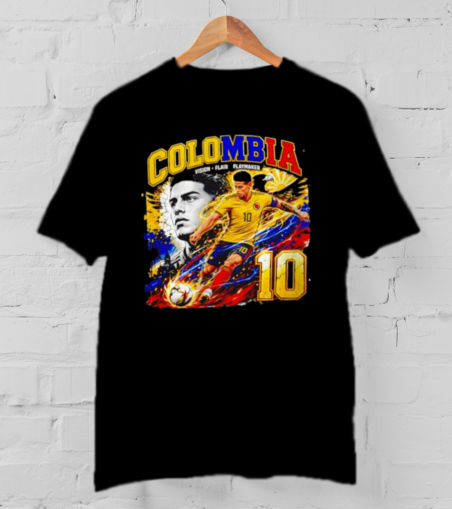 Colombia Vision Flair Playmaker 10 T-Shirt