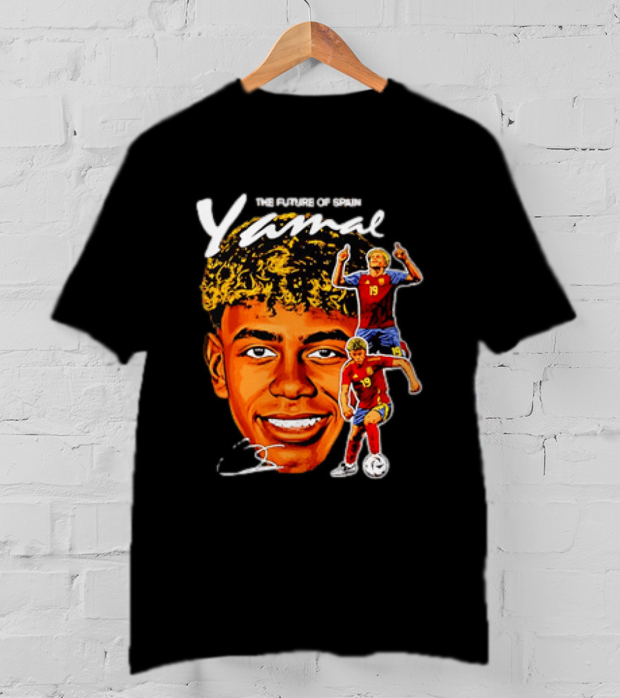 Lamine Yamal The Future Of Spain National Team Soccer Star T-Shirt