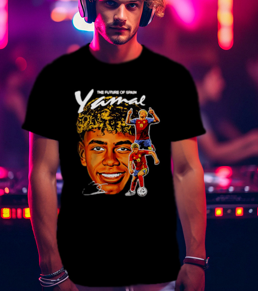 Lamine Yamal The Future Of Spain National Team Soccer Star T-Shirt