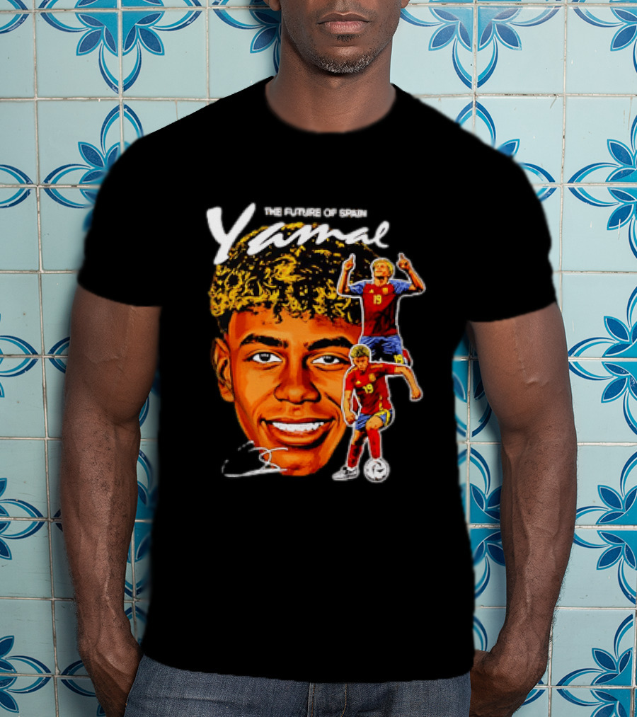 Lamine Yamal The Future Of Spain National Team Soccer Star T-Shirt