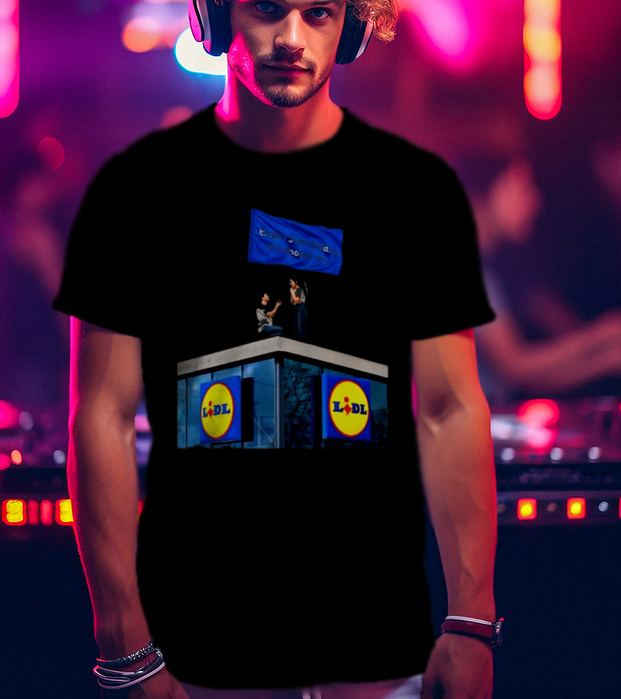 Lidl Empire State Building Was Booked Proposal T-Shirt