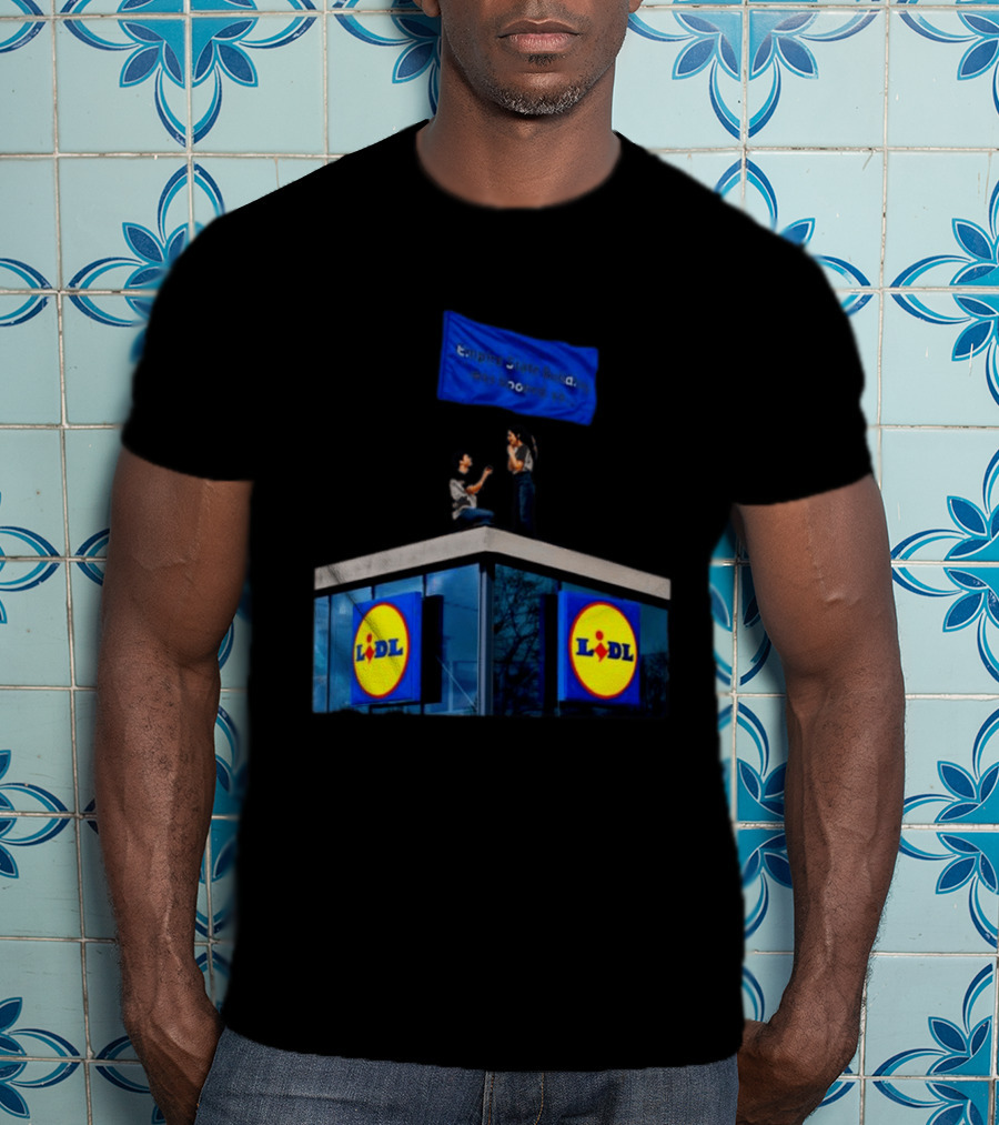 Lidl Empire State Building Was Booked Proposal T-Shirt