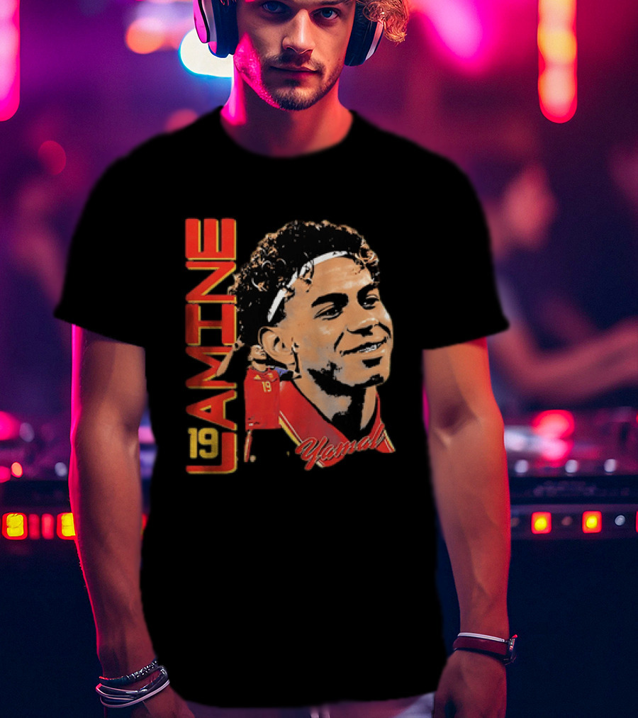 Lamine Yamal 19 Spain National Football Team T-Shirt