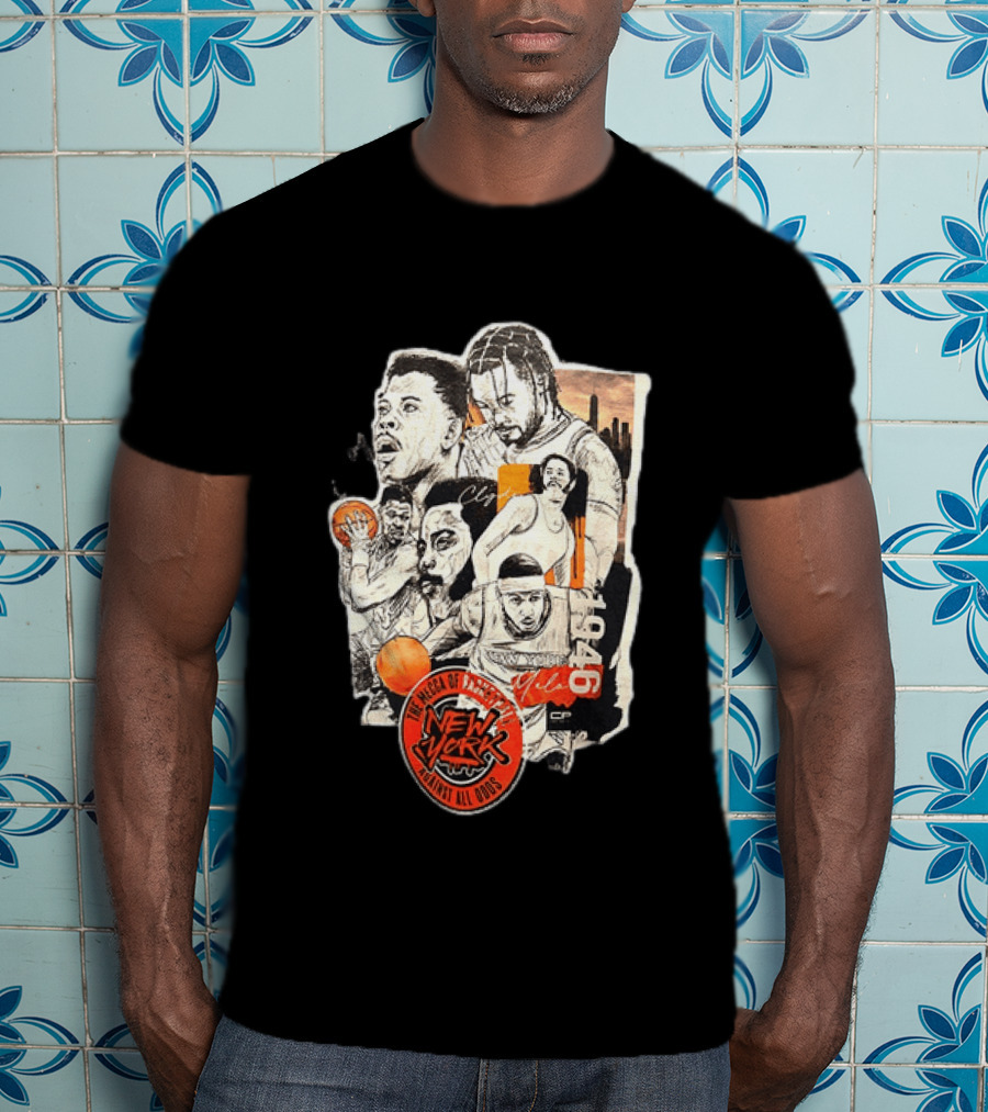 New York Knicks Basketball Against All Odds Mecca 1946 T-Shirt