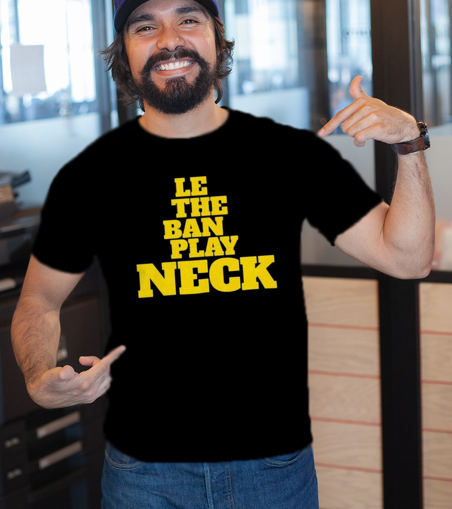 Tiger Nation Let The Band Play Neck LSU T-Shirt