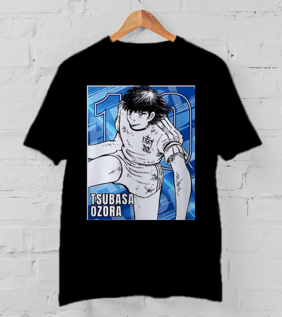 Tsubasa Ozora Nankatsu 10 Captain Tsubasa Anime Manga Series T-Shirt