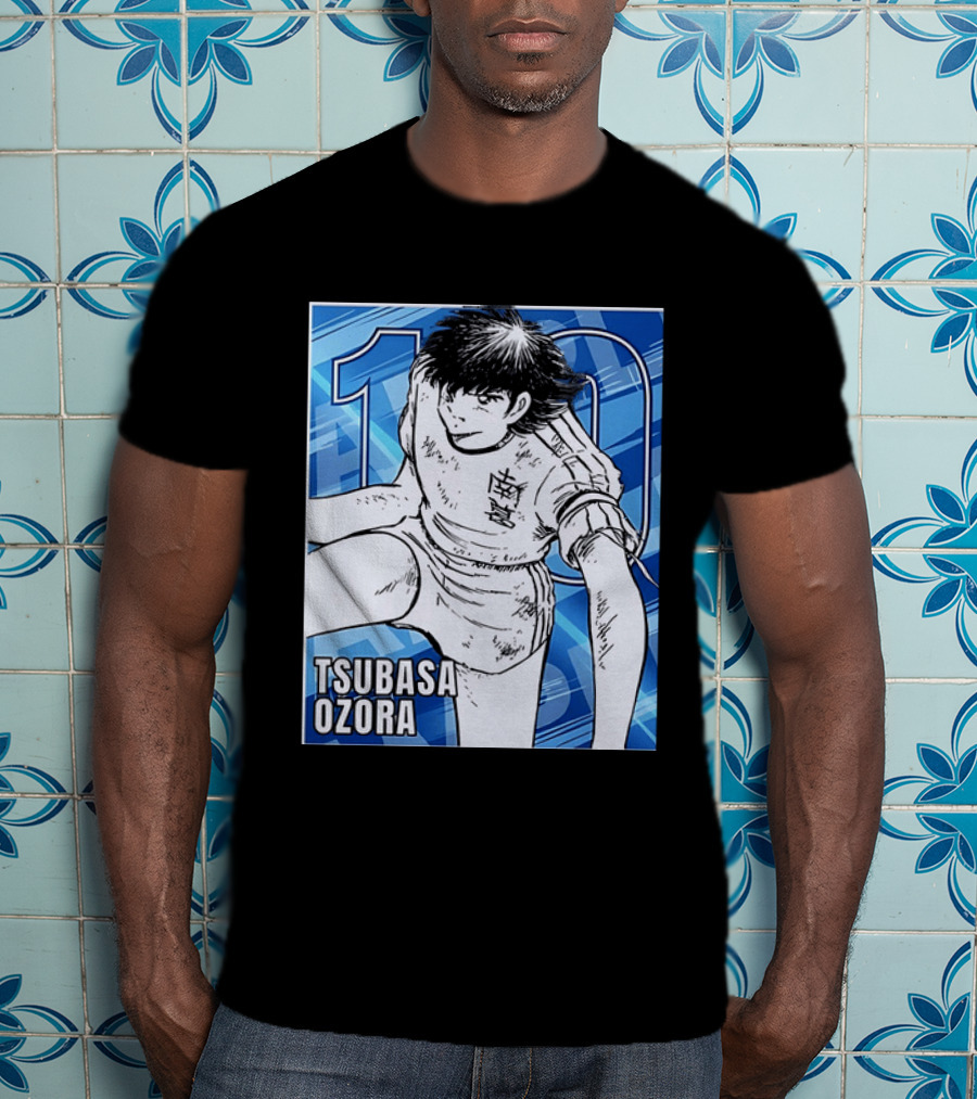 Tsubasa Ozora Nankatsu 10 Captain Tsubasa Anime Manga Series T-Shirt
