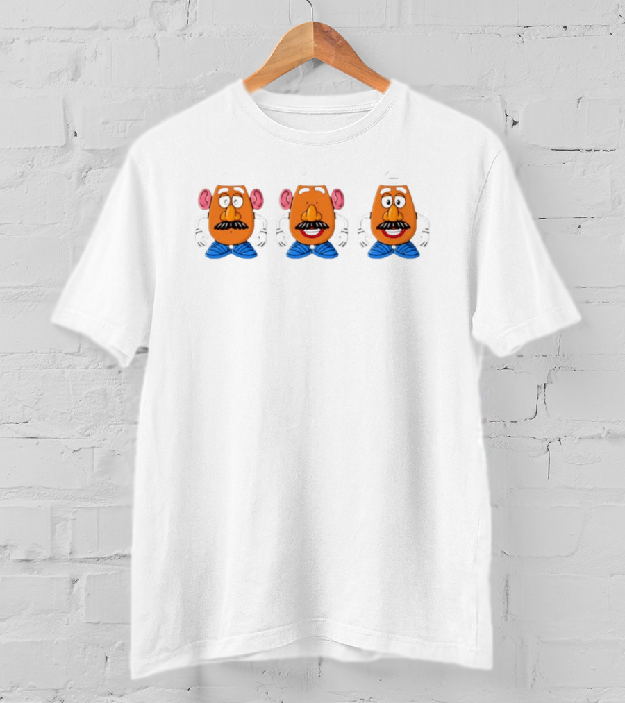 Mr Potato Head Trio Toy Story Pixar Characters T-Shirt