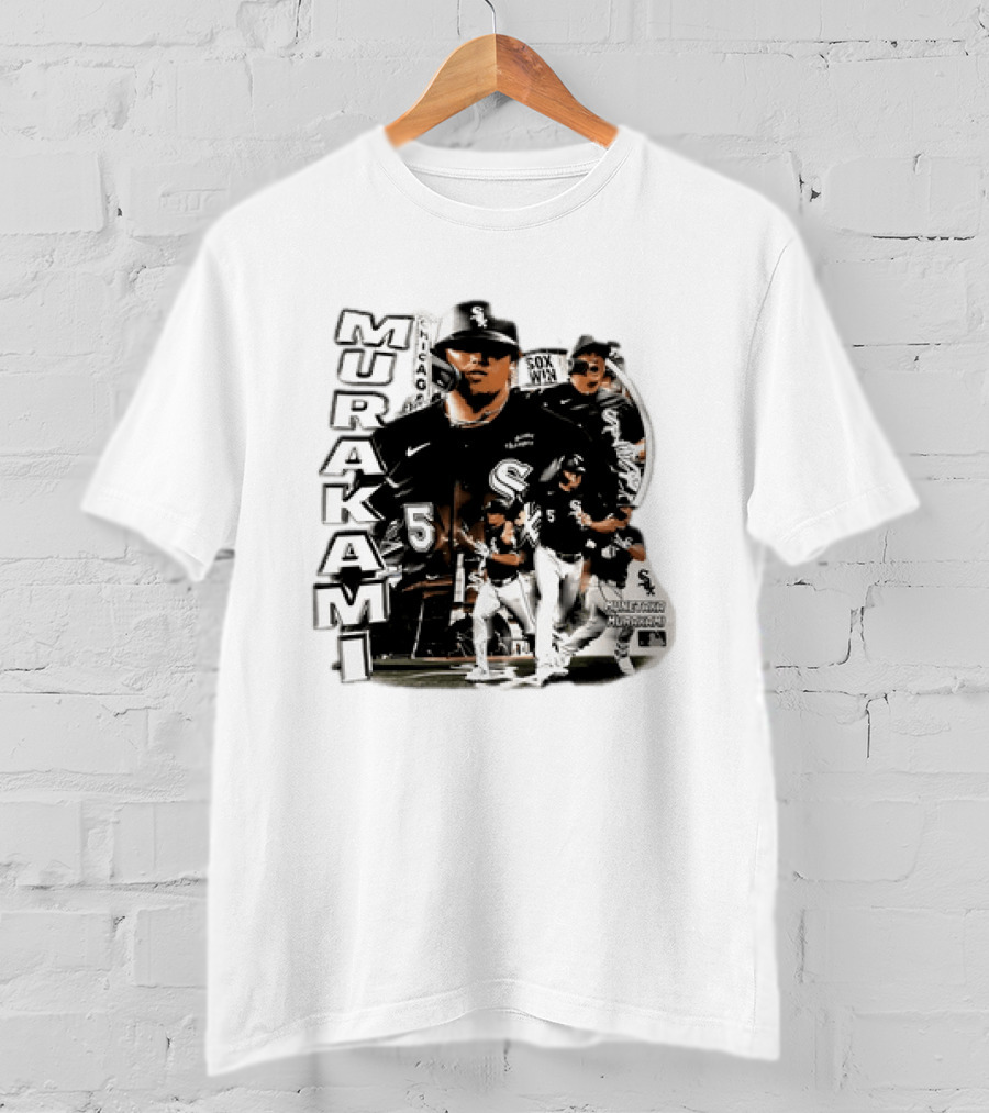 Munetaka Murakami Chicago White Sox Win Player Number 5 MLB T-Shirt