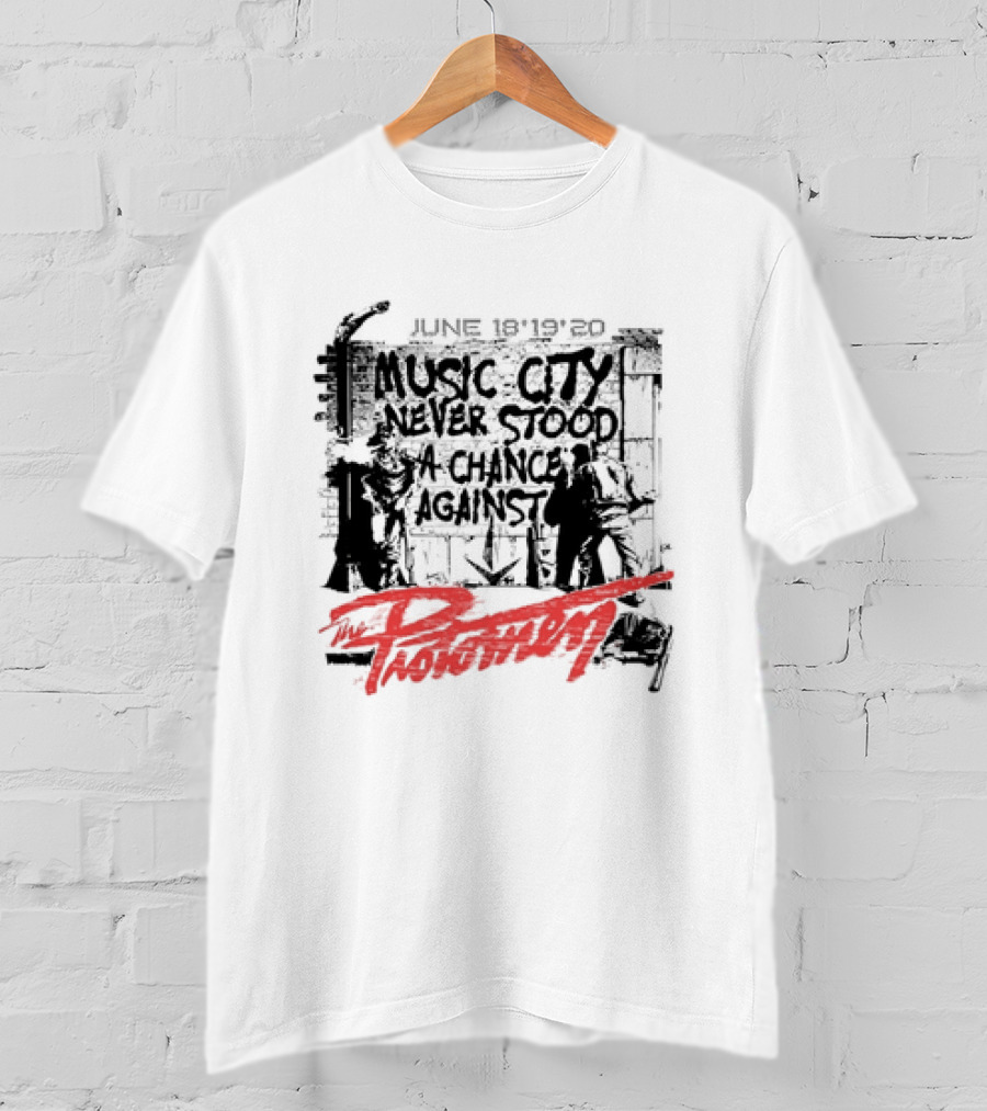 Music City Never Stood A Chance Against The Protomen June 18 19 20 Event T-Shirt