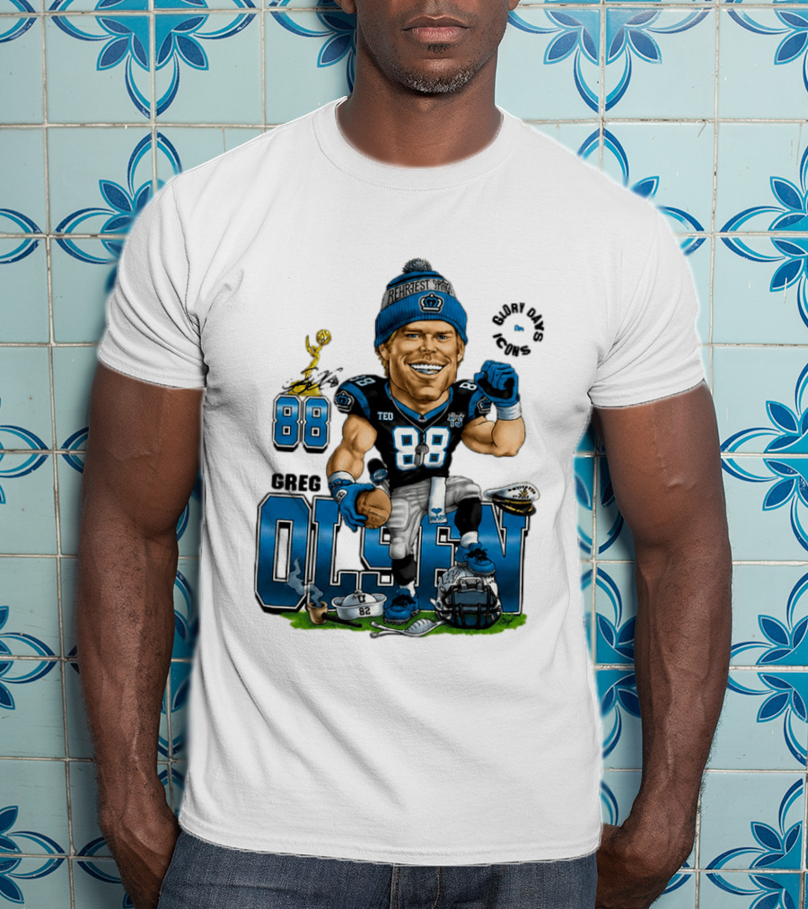 Greg Olsen Glory Days 88 Rehrest Sports T-Shirt