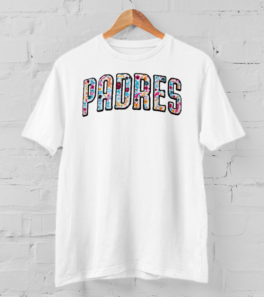 Padres 2026 Hispanic Heritage Weekend Hat Giveaway Floral T-Shirt