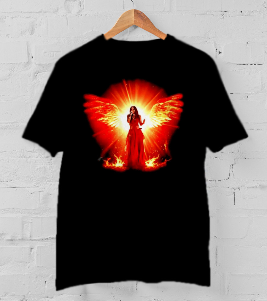 Kehlani 2026 Wings Of Fire Angelic Performance Fiery Aura T-Shirt