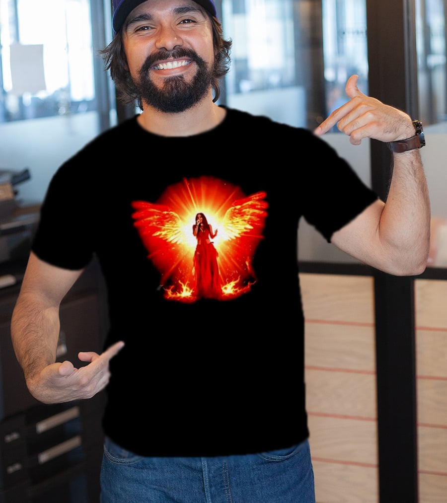 Kehlani 2026 Wings Of Fire Angelic Performance Fiery Aura T-Shirt
