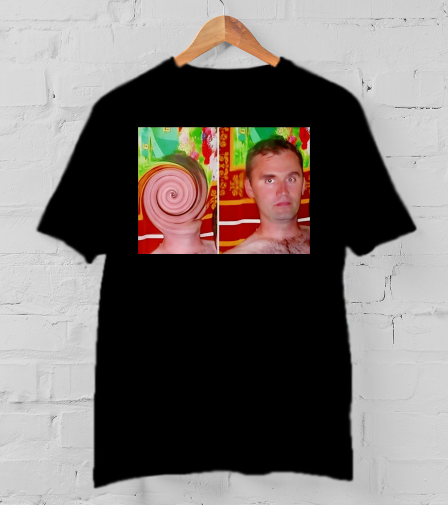 Swirly Kirk Charlie Robocough Kirkification Meme Spiral Face Effect T-Shirt