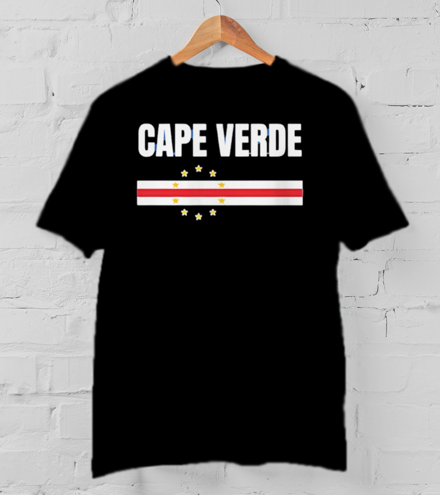 Cape Verde Flag Stars T-Shirt