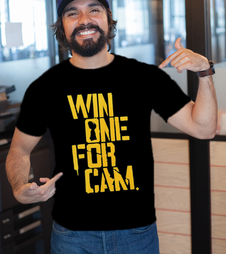 Pittsburgh Steelers Win One For Cam T-Shirt