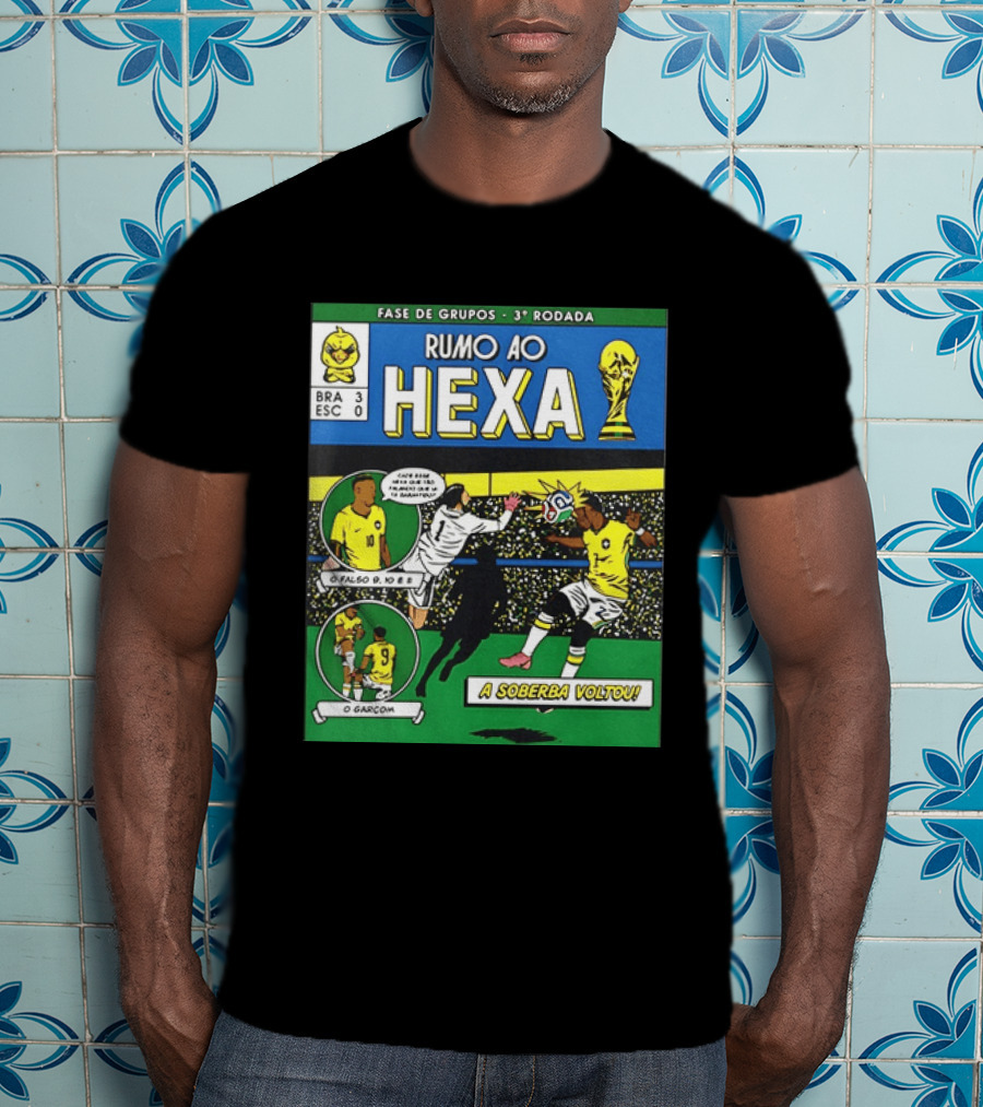 Vinicius Junior Brazil 2026 Rumo Ao Hexa Fase De Grupos O Garcom O Falso 9 A Soberba Voltou T-Shirt