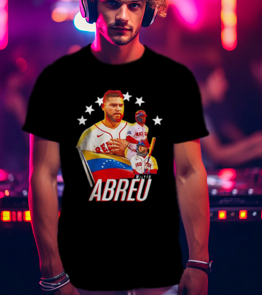 Wilyer Abreu Red Sox Venezuelan Baseball Star T-Shirt