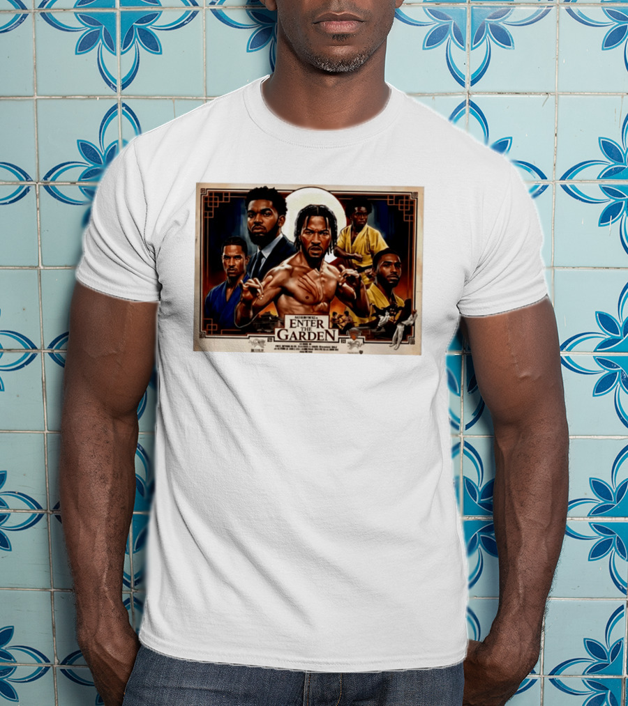 NY Knicks Enter The Garden Jalen Brunson Julius Randle Josh Hart Donte DiVincenzo T-Shirt