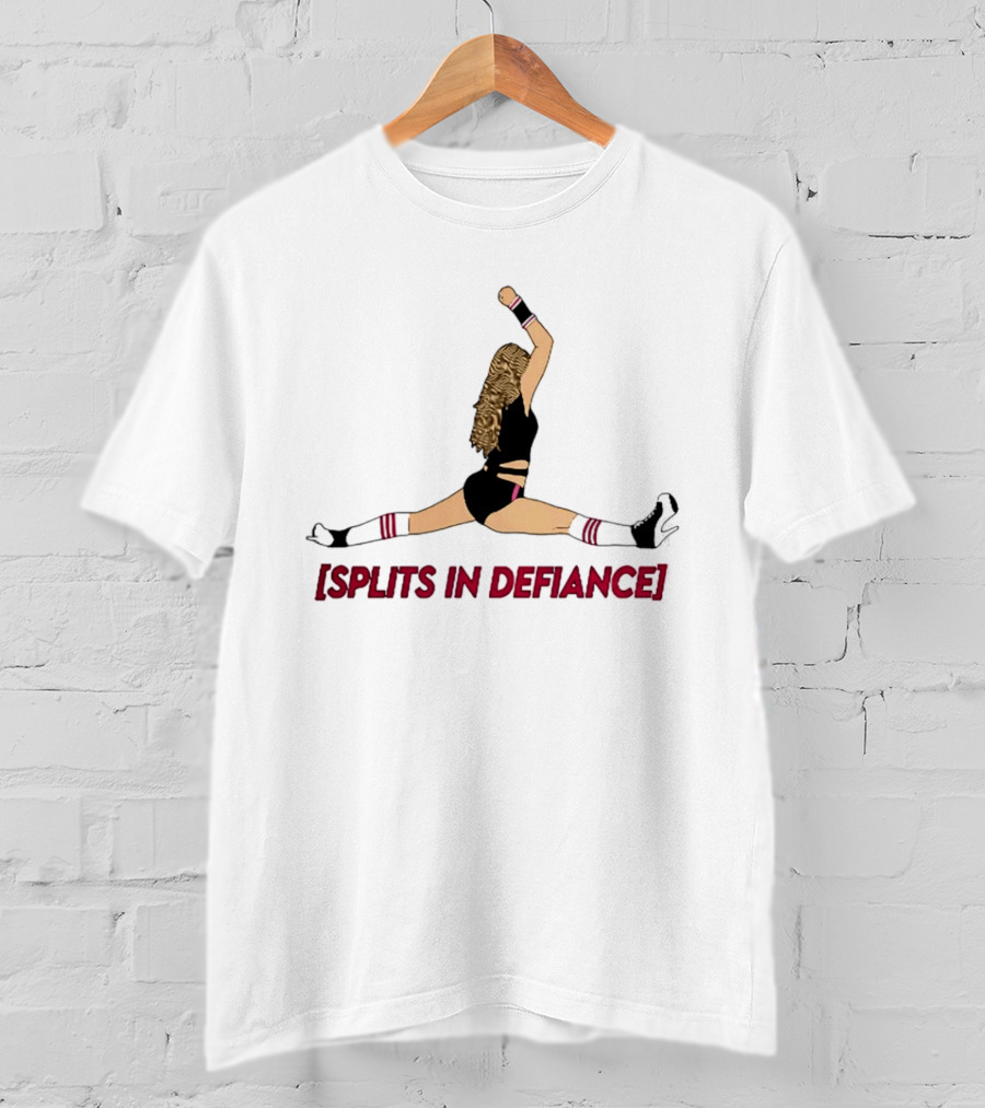 Splits In Defiance Cheerleader Dance Pose T-Shirt