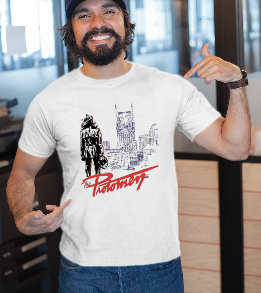 The Protomen Nashville Skyline Synthwave Rock Opera T-Shirt