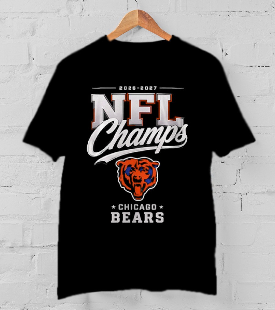 2026 2027 NFL Champs Chicago Bears T-Shirt