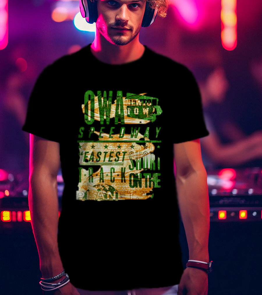 Iowa Speedway Fastest Short Track On The Planet Racing 2026 T-Shirt