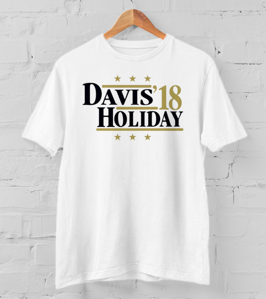 Davis Holiday '18 New Orleans Pelicans T-Shirt