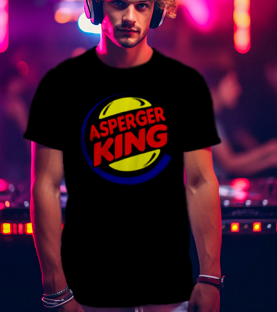 Asperger King Inspired Burger King T-Shirt