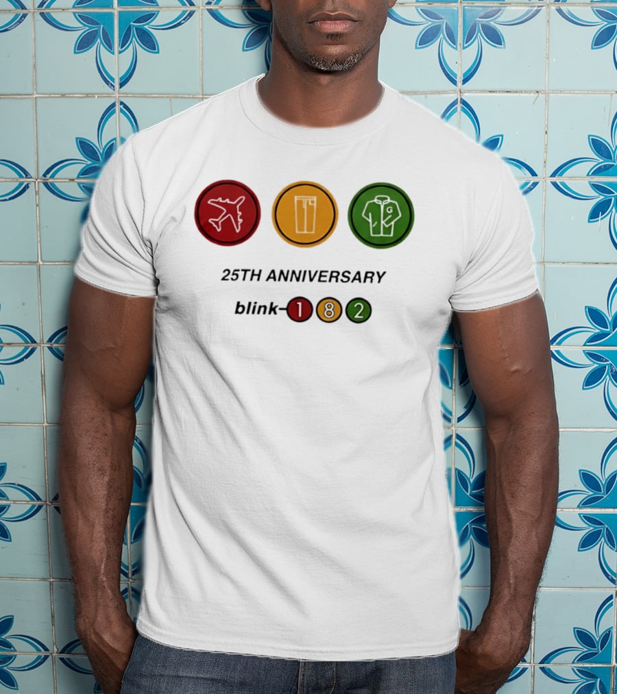 25th Anniversary Blink 182 Airplane Pants Jacket T-Shirt