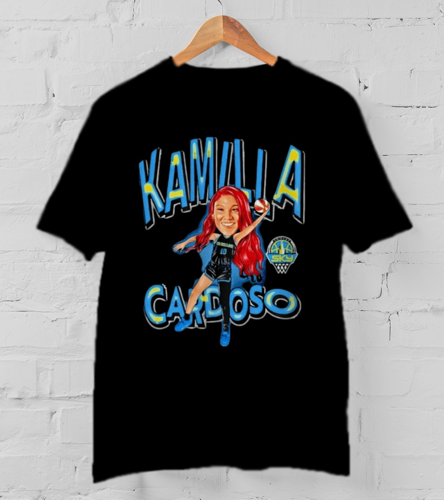 Kamilla Cardoso Chicago Sky Basketball T-Shirt