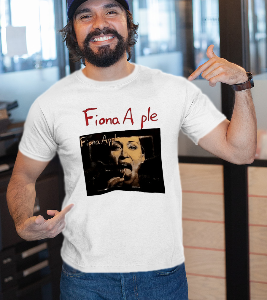 Fiona Apple Tour White Eating T-Shirt