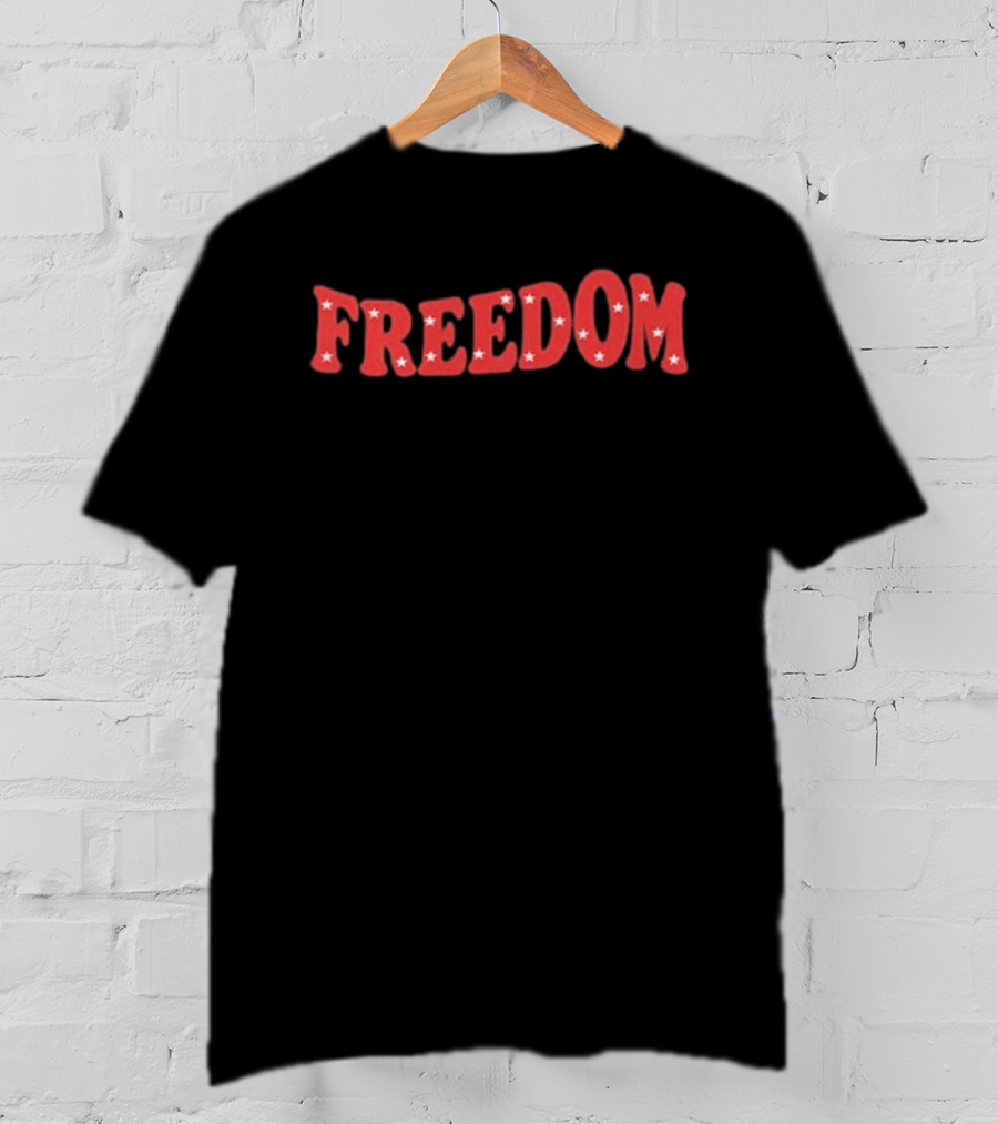 Freedom 4th Of July Stars Couples T-Shirt