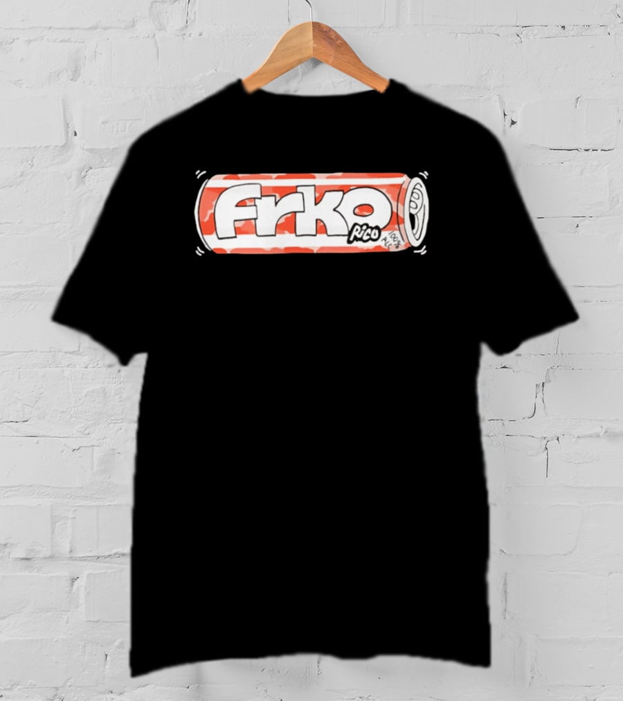 Frko Rico 100% PLC Soda Can Beverage Drink T-Shirt