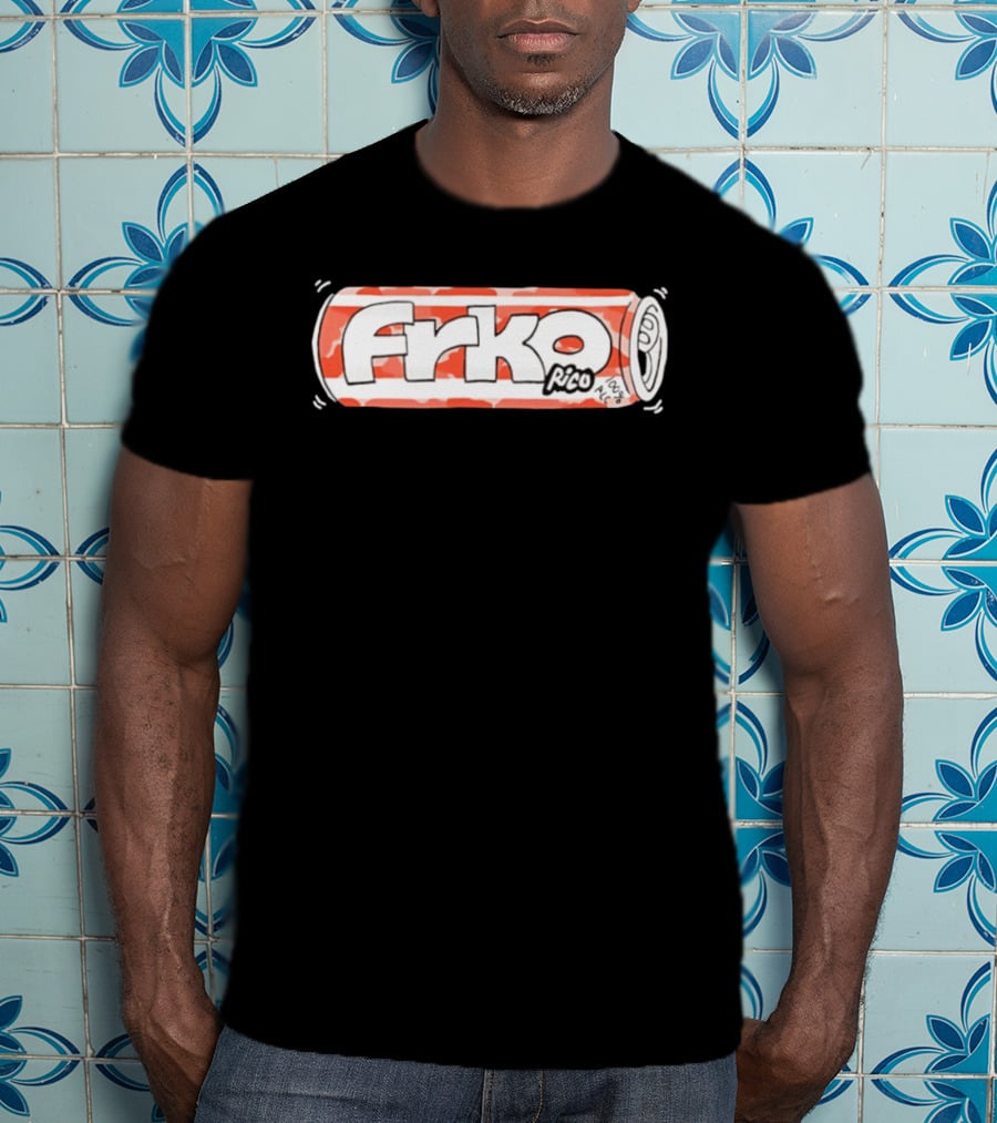 Frko Rico 100% PLC Soda Can Beverage Drink T-Shirt