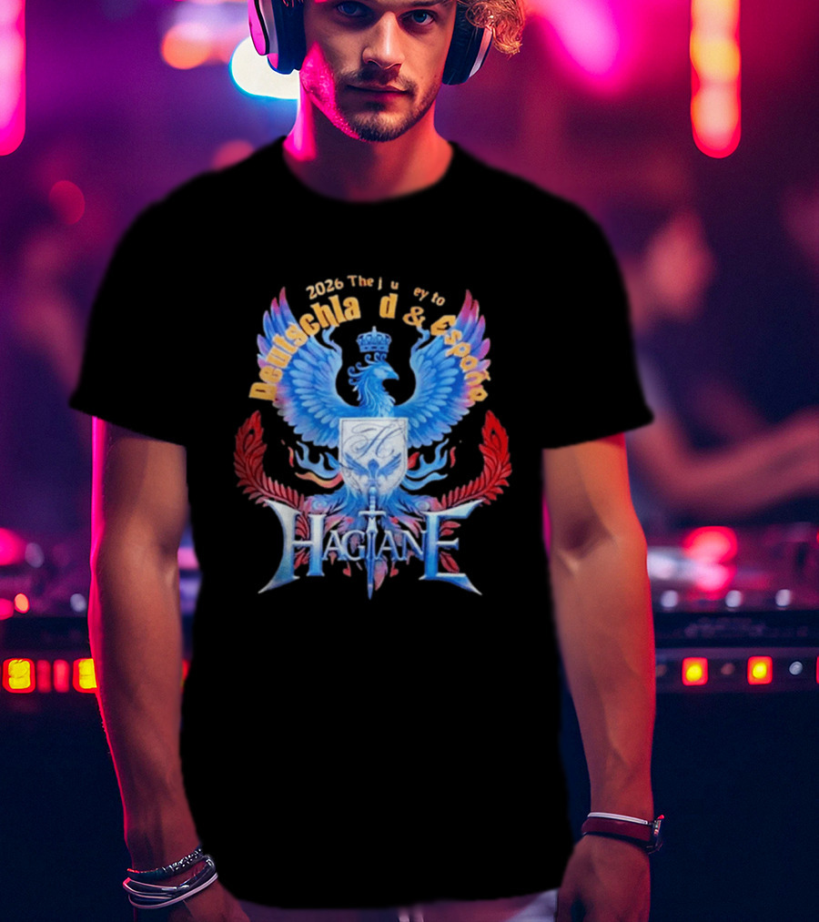Hagane 2026 The Journey To Deutschland And España T-Shirt
