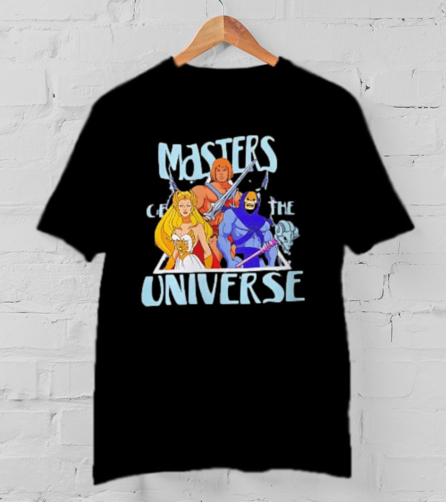 Masters Of The Universe He Man She Ra Skeletor Characters T-Shirt