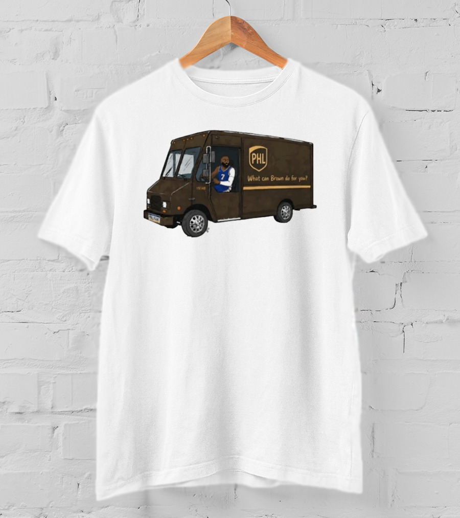 James Harden Philadelphia 76ers PHL Truck What Can Brown Do For You T-Shirt