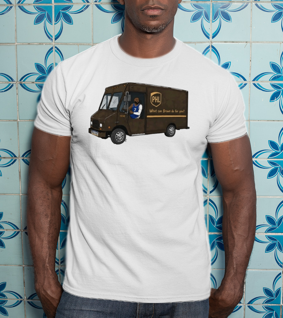 James Harden Philadelphia 76ers PHL Truck What Can Brown Do For You T-Shirt