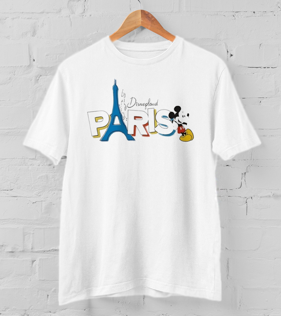 Kylie Kelce Disneyland Paris Mickey Mouse Eiffel Tower T-Shirt