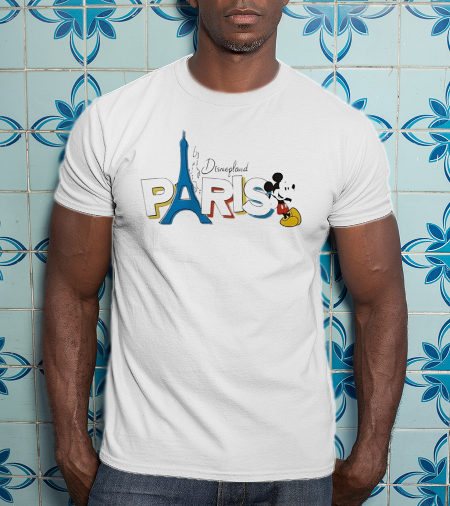 Kylie Kelce Disneyland Paris Mickey Mouse Eiffel Tower T-Shirt