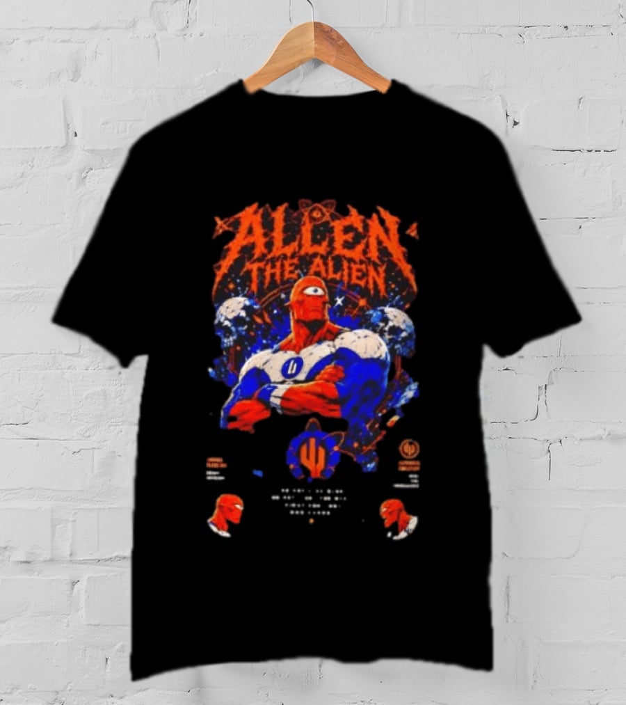 Allen The Alien Invincible Coalition Heroic Pledge To Justice T-Shirt
